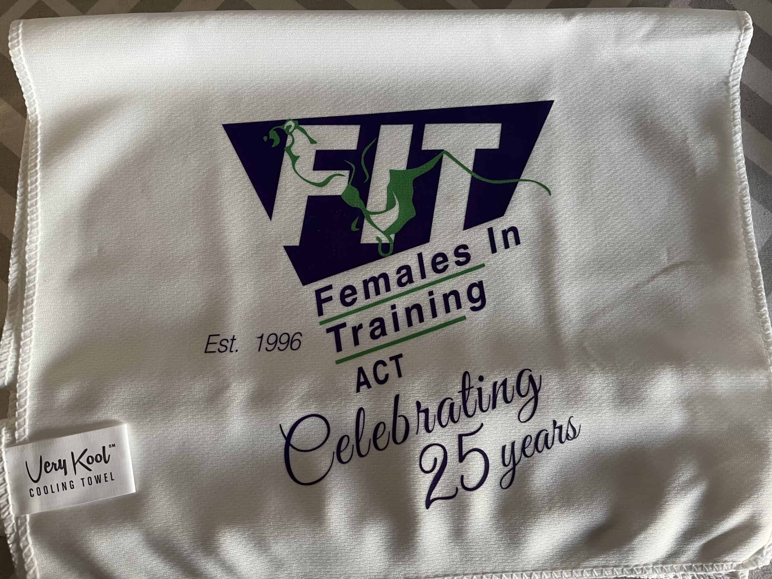 FIT cooling towel – Females in Training ACT
